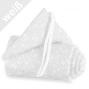 Maxi-Boxspring fejvédő - barna fehér csillagokkal Maxi-Boxspring fejvédő - barna fehér csillagokkal